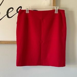 Antonio Melani Red Pencil Skirt Size 10
